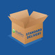 standard delivery image of box graphic